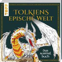 Cover: 9783735880239 | Tolkiens epische Welt. Das Ausmalbuch | Mauro Mazzara | Taschenbuch