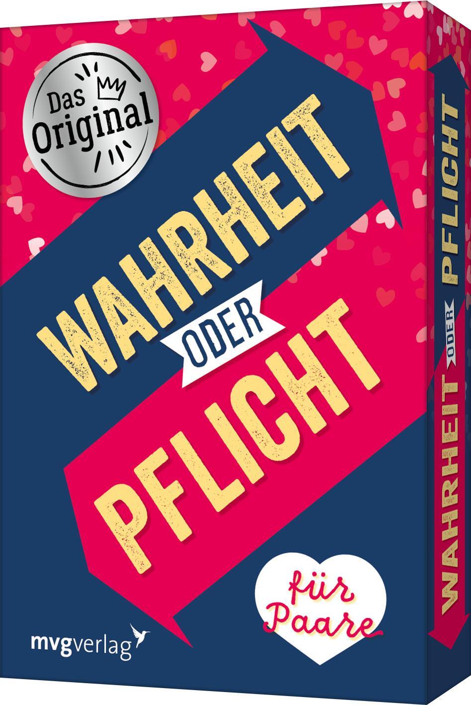 Cover: 9783747403907 | Wahrheit oder Pflicht - Für Paare | Emma Hegemann | Box | 64 S. | 2022