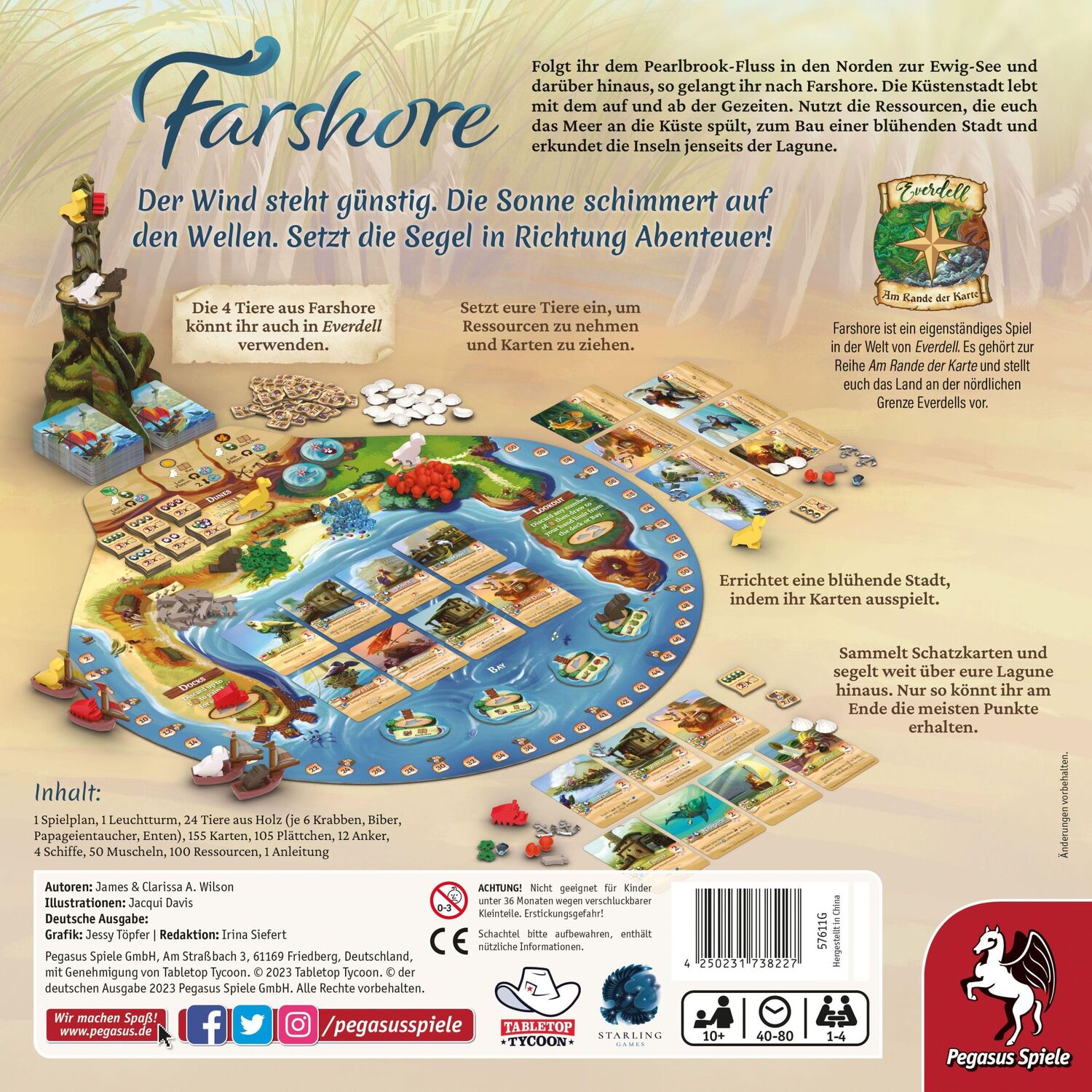 Bild: 4250231738227 | Farshore - Ein Spiel in der Welt von Everdell | Spiel | 57611G | 2024