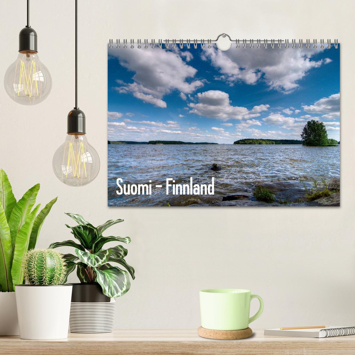 Bild: 9783435748990 | Suomi ¿ Finnland (Wandkalender 2025 DIN A4 quer), CALVENDO...