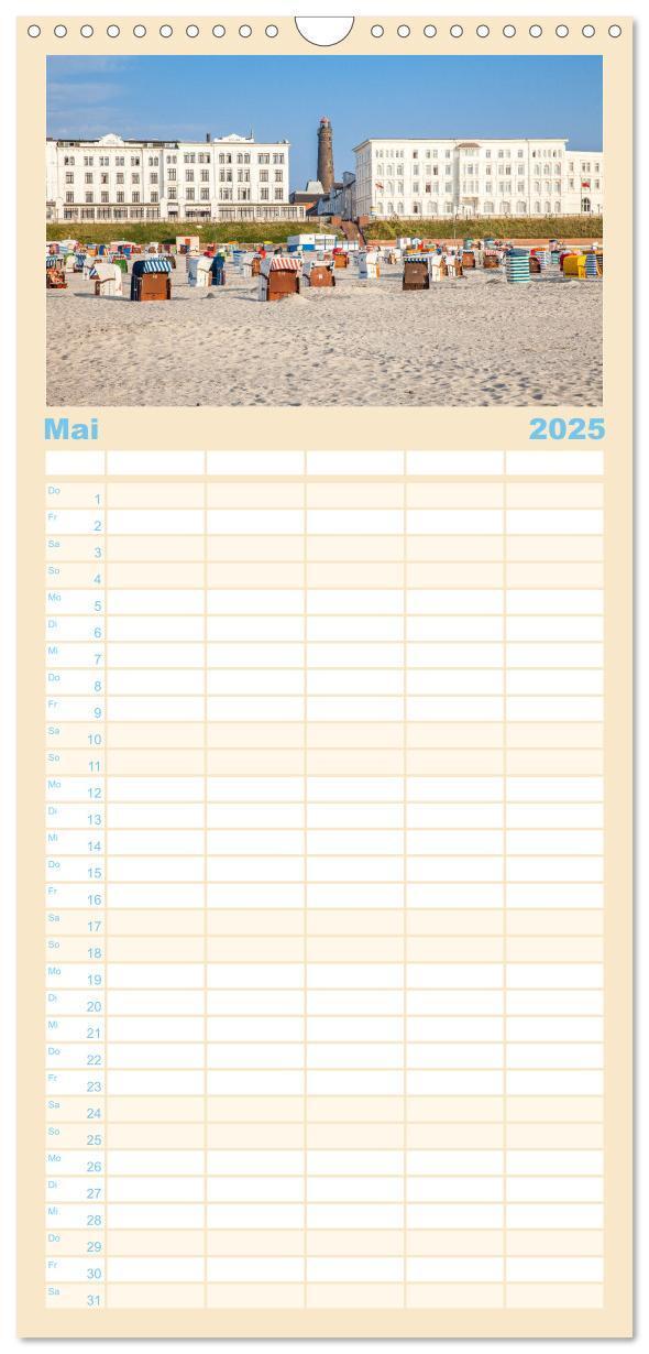 Bild: 9783457102695 | Familienplaner 2025 - Moin Borkum mit 5 Spalten (Wandkalender, 21 x...