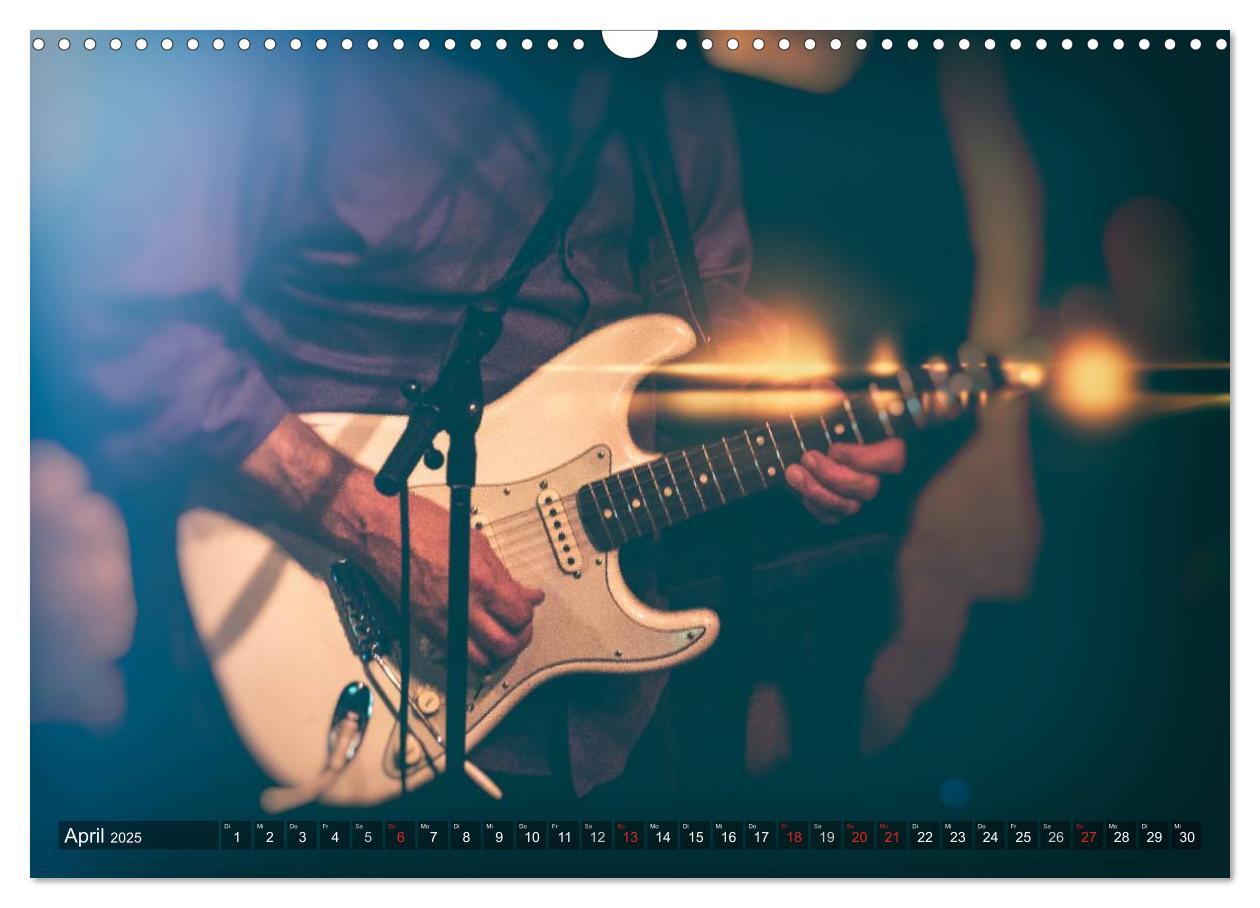 Bild: 9783435574001 | Gitarren - Live (Wandkalender 2025 DIN A3 quer), CALVENDO...