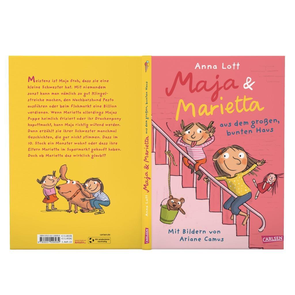 Bild: 9783551558084 | Maja und Marietta aus dem großen, bunten Haus | Anna Lott | Buch