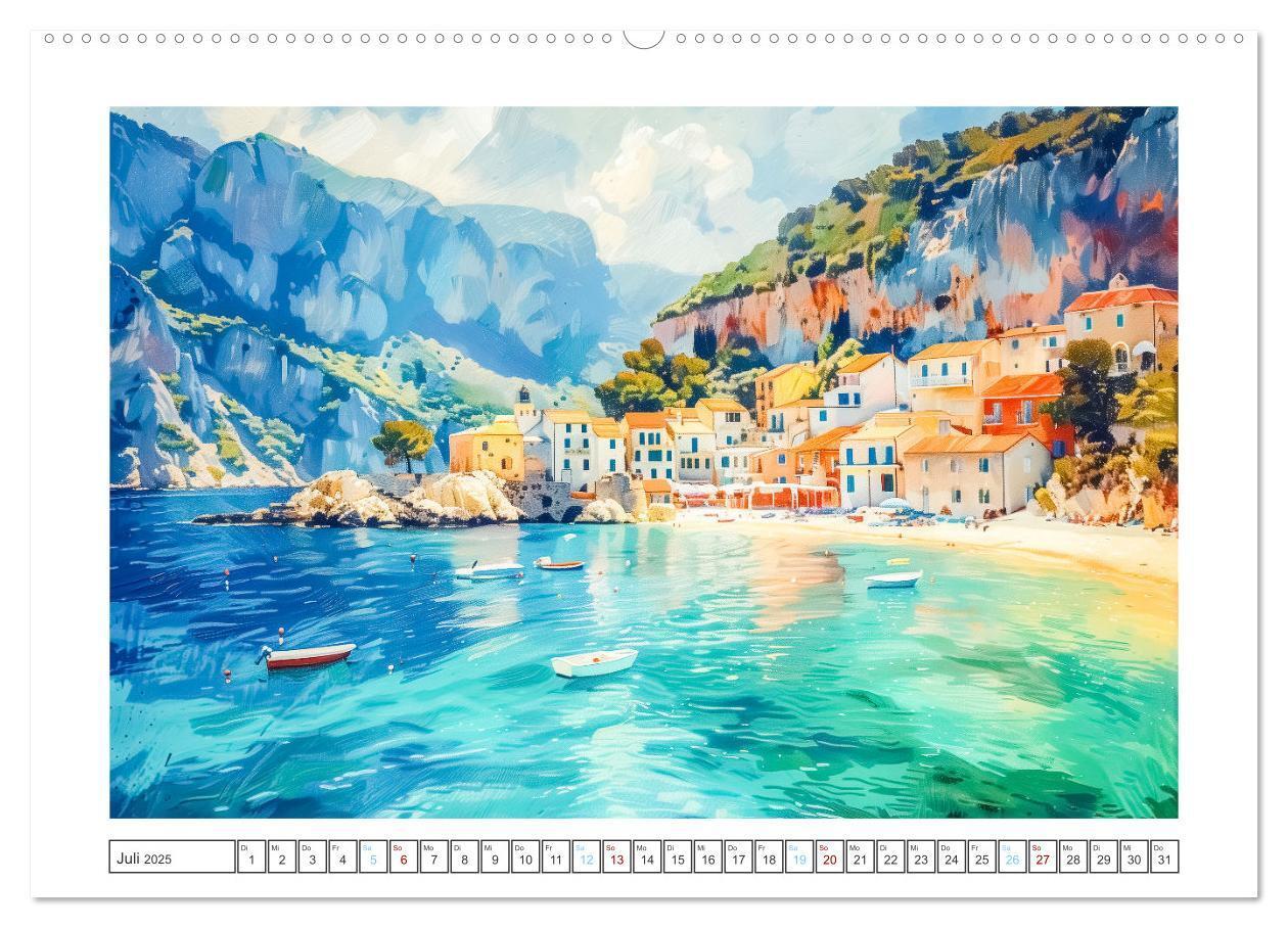 Bild: 9783383809828 | Mediterrane Landschaften (Wandkalender 2025 DIN A2 quer), CALVENDO...