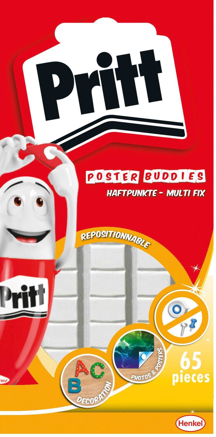 Cover: 4015000402088 | Pritt Kleben Pritt Multi-Fix, 65 Haftpunkte | 9H PGP55 | 2023 | Henkel