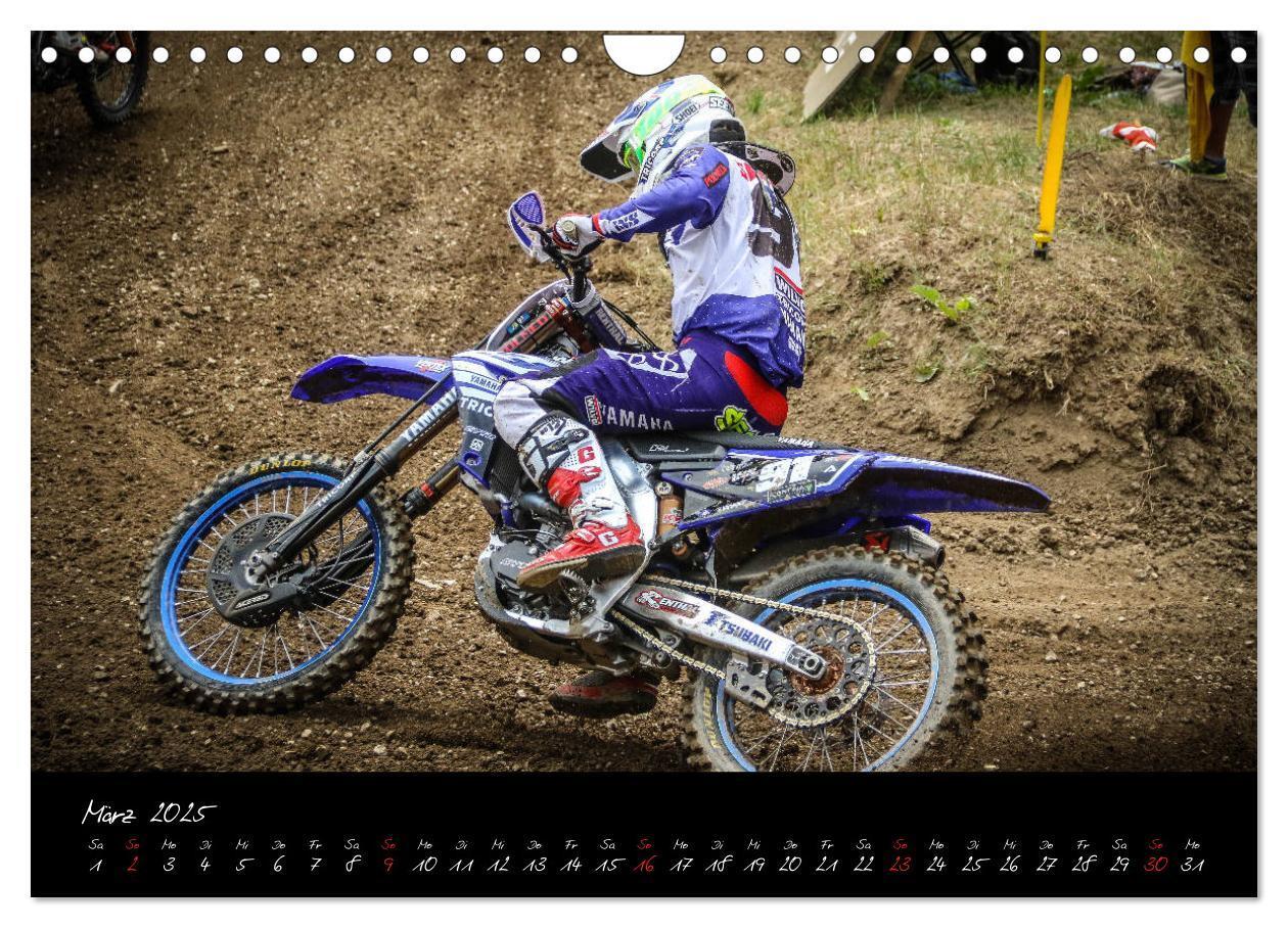 Bild: 9783435295814 | Motocross Racing 2025 (Wandkalender 2025 DIN A4 quer), CALVENDO...