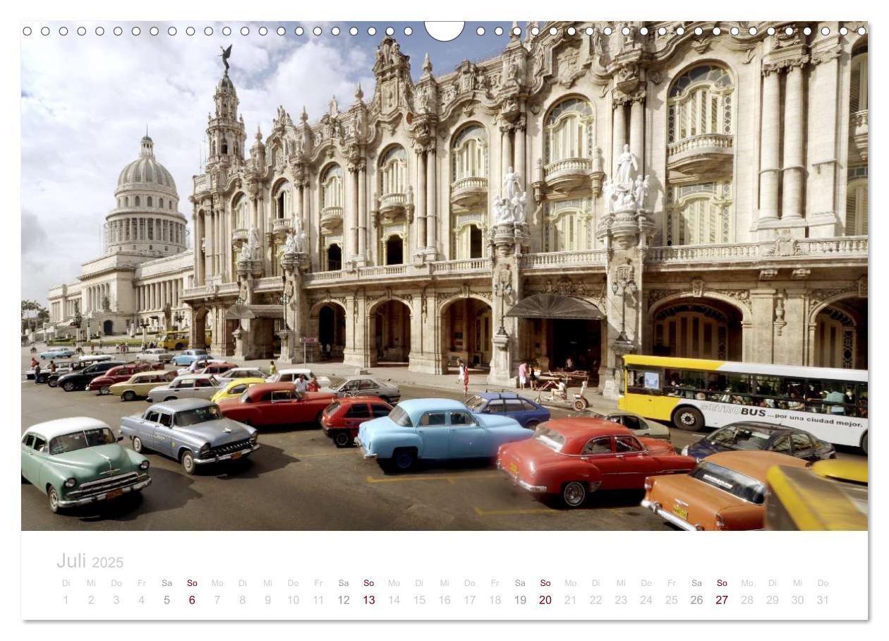 Bild: 9783435758869 | Cuba (Wandkalender 2025 DIN A3 quer), CALVENDO Monatskalender | 2025