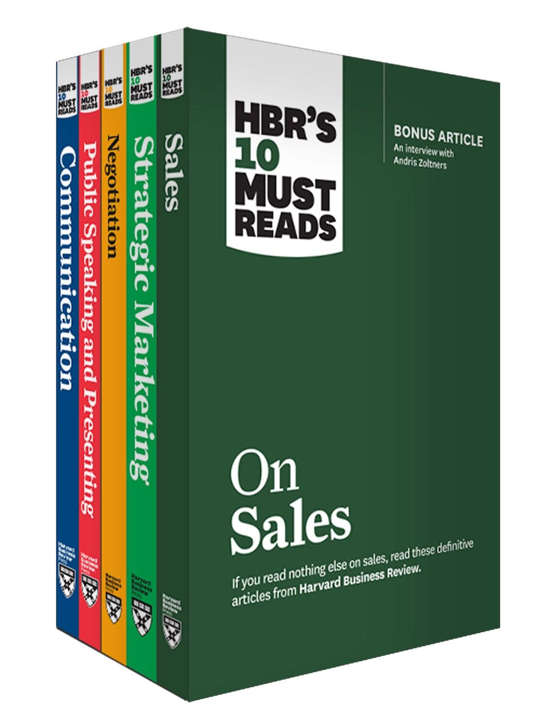 Cover: 9781633699359 | Hbr's 10 Must Reads for Sales and Marketing Collection (5 Books)