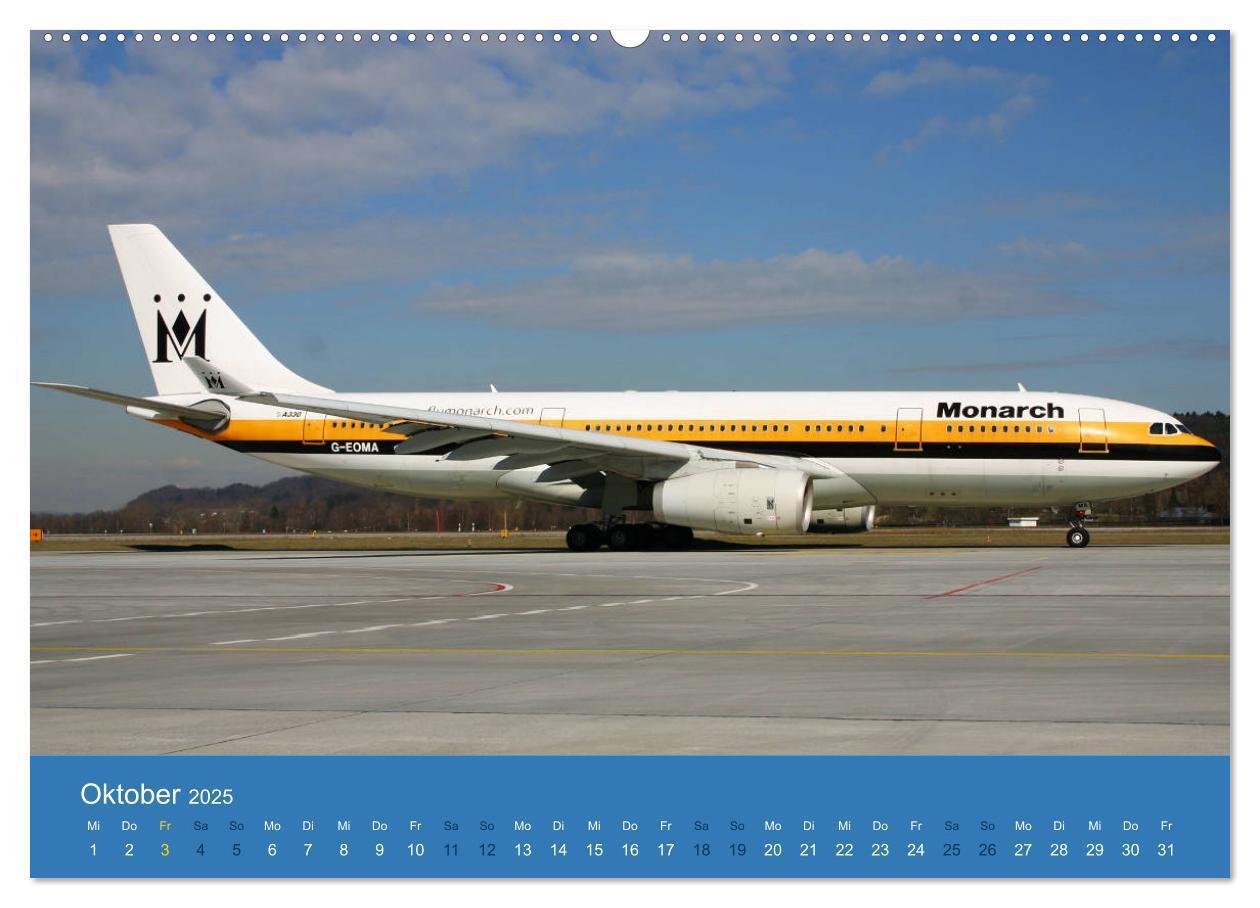 Bild: 9783435122653 | Airbus Airliners (Wandkalender 2025 DIN A2 quer), CALVENDO...