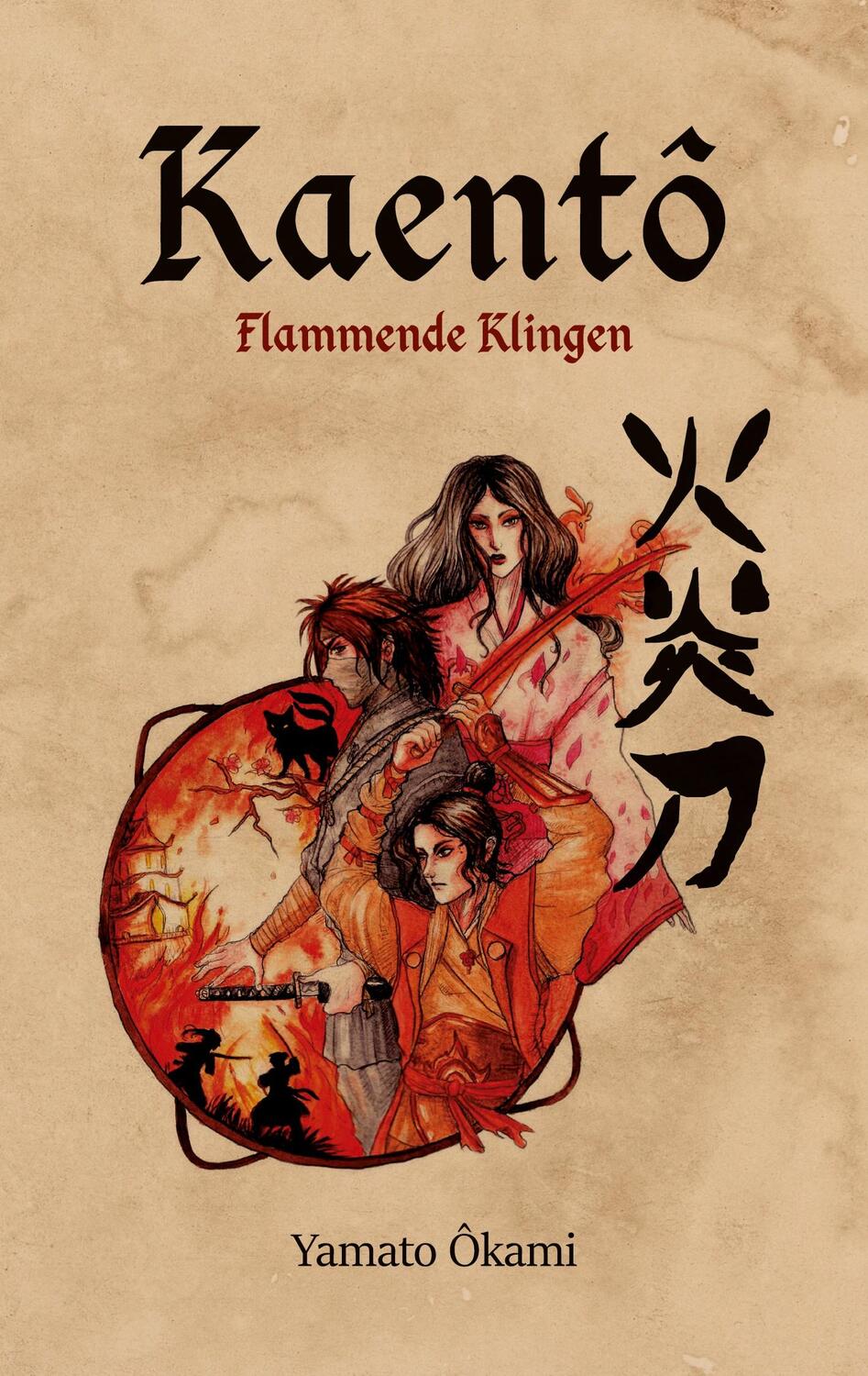 Cover: 9783740706777 | Kaentô | Flammende Klingen. DE | Yamato Ôkami | Taschenbuch