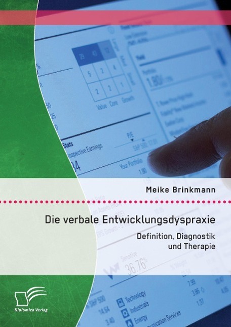 Cover: 9783959345019 | Die verbale Entwicklungsdyspraxie: Definition, Diagnostik und Therapie