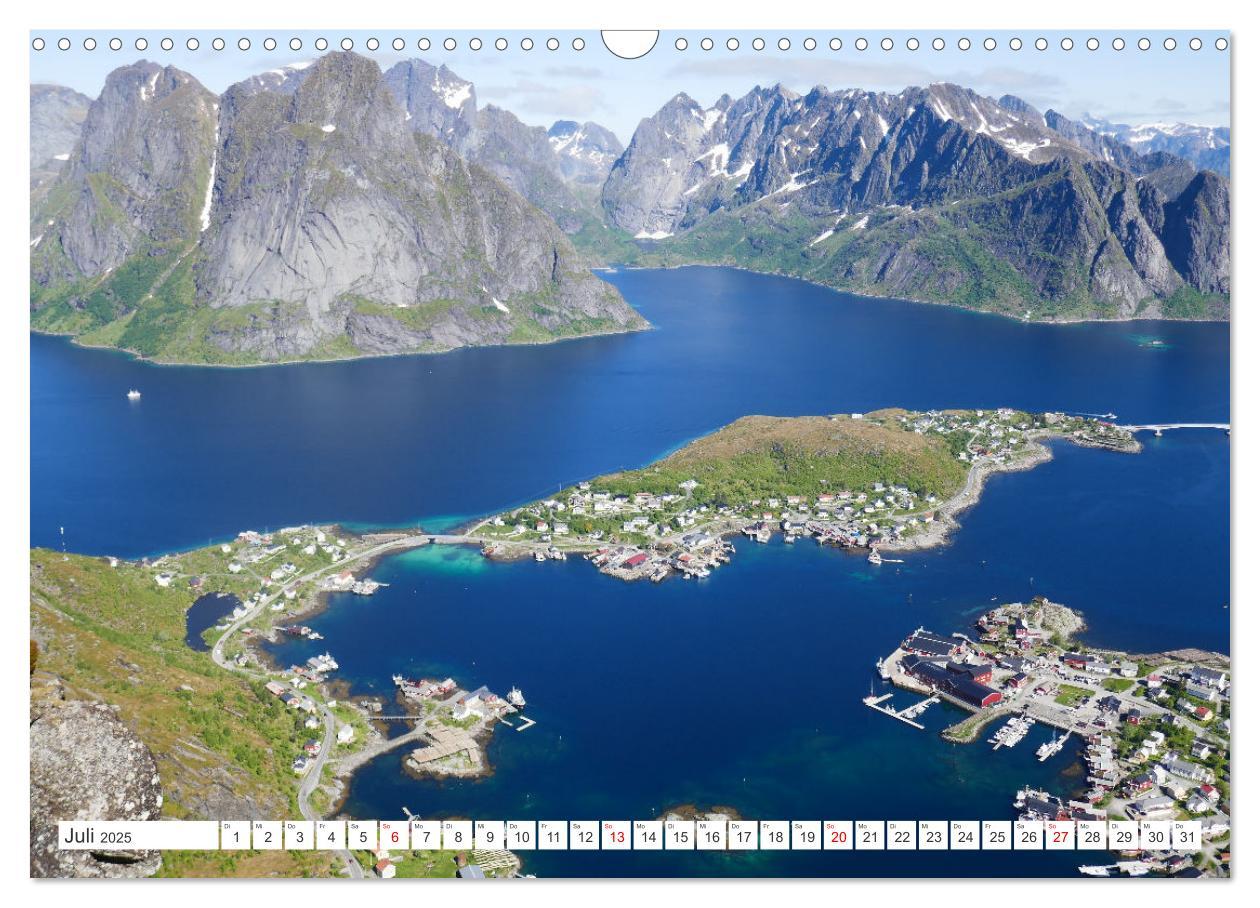 Bild: 9783457151945 | Norwegen - Unterwegs auf den Lofoten (Wandkalender 2025 DIN A3...