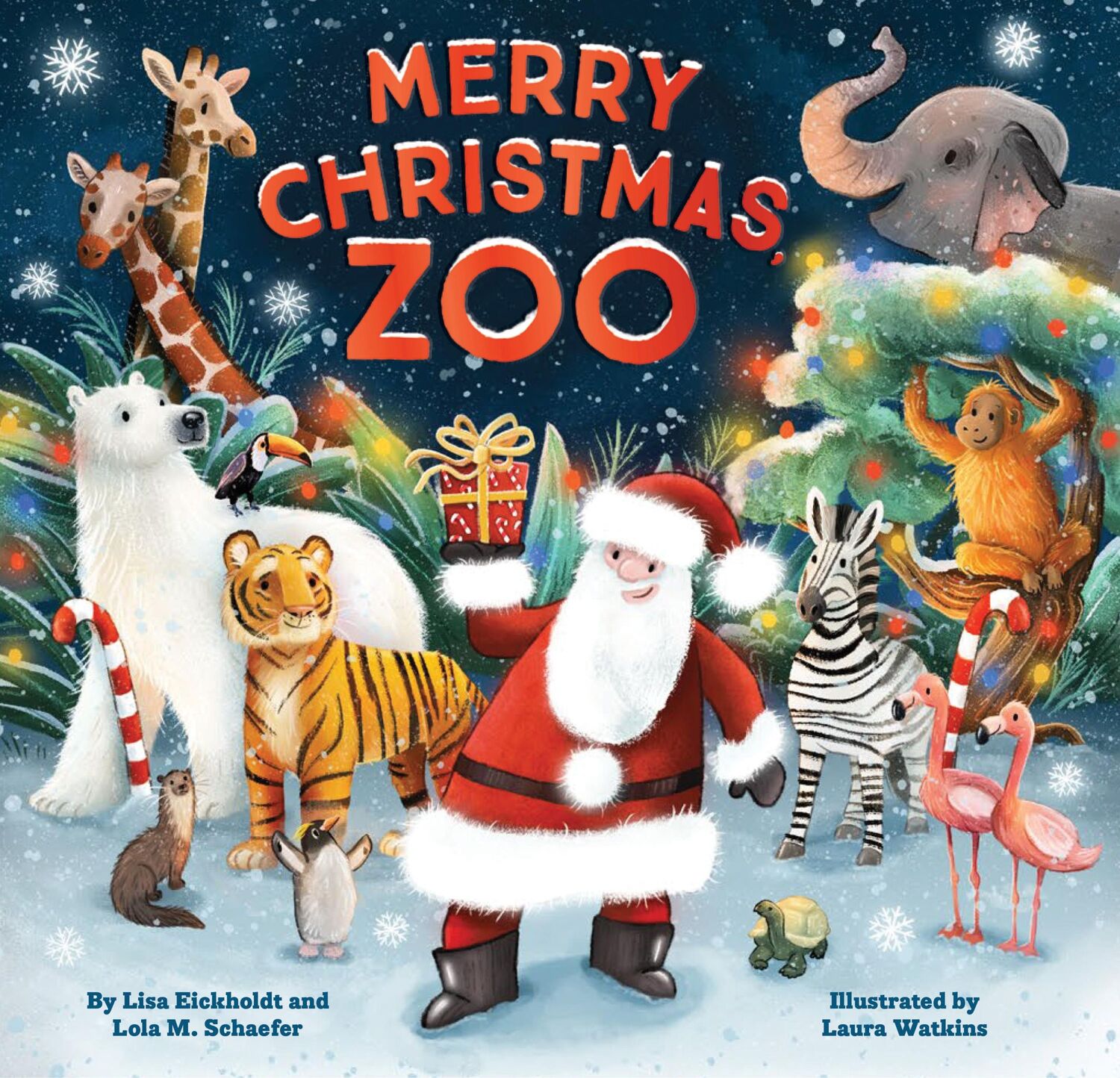 Cover: 9781797216560 | Merry Christmas, Zoo | Lola M Schaefer (u. a.) | Buch | Englisch