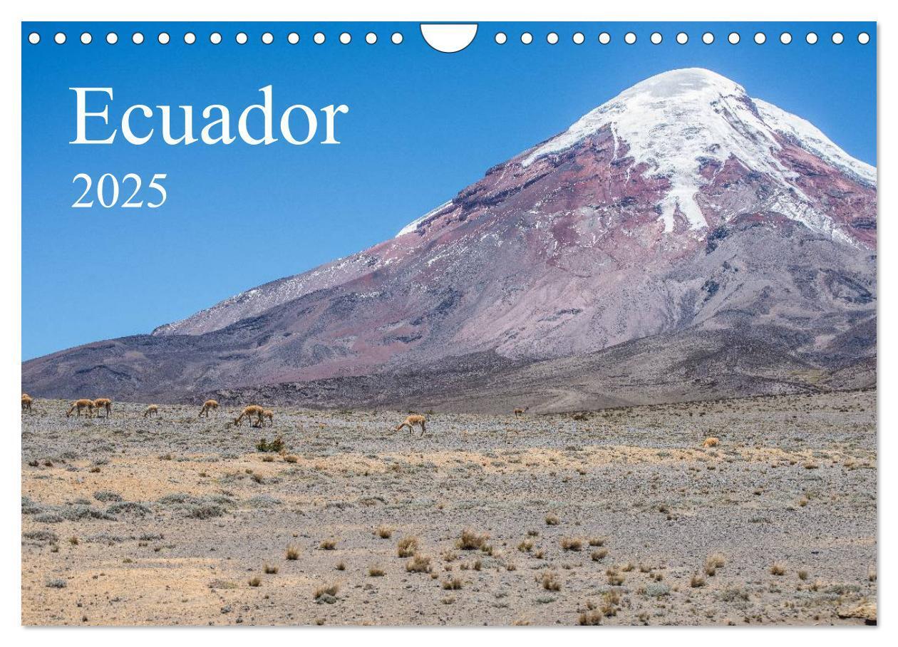 Cover: 9783435770823 | Ecuador (Wandkalender 2025 DIN A4 quer), CALVENDO Monatskalender