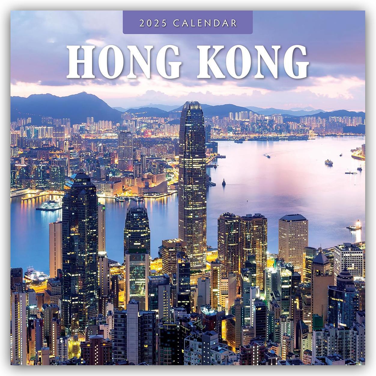 Cover: 9781804426319 | Hongkong 2025 - 16-Monatskalender | Robin Red | Kalender | 14 S.