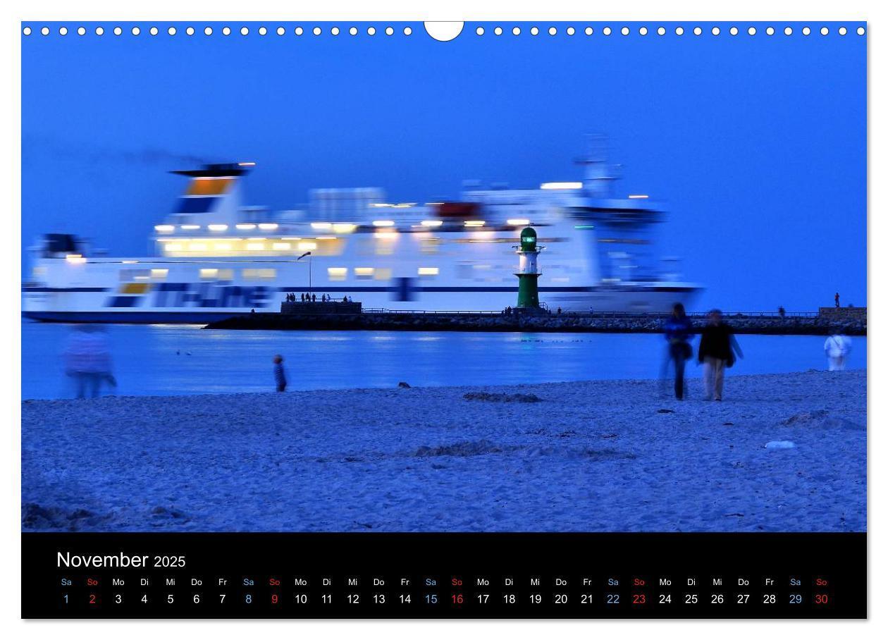 Bild: 9783435708116 | Warnemünde - Maritime Landschaften (Wandkalender 2025 DIN A3 quer),...