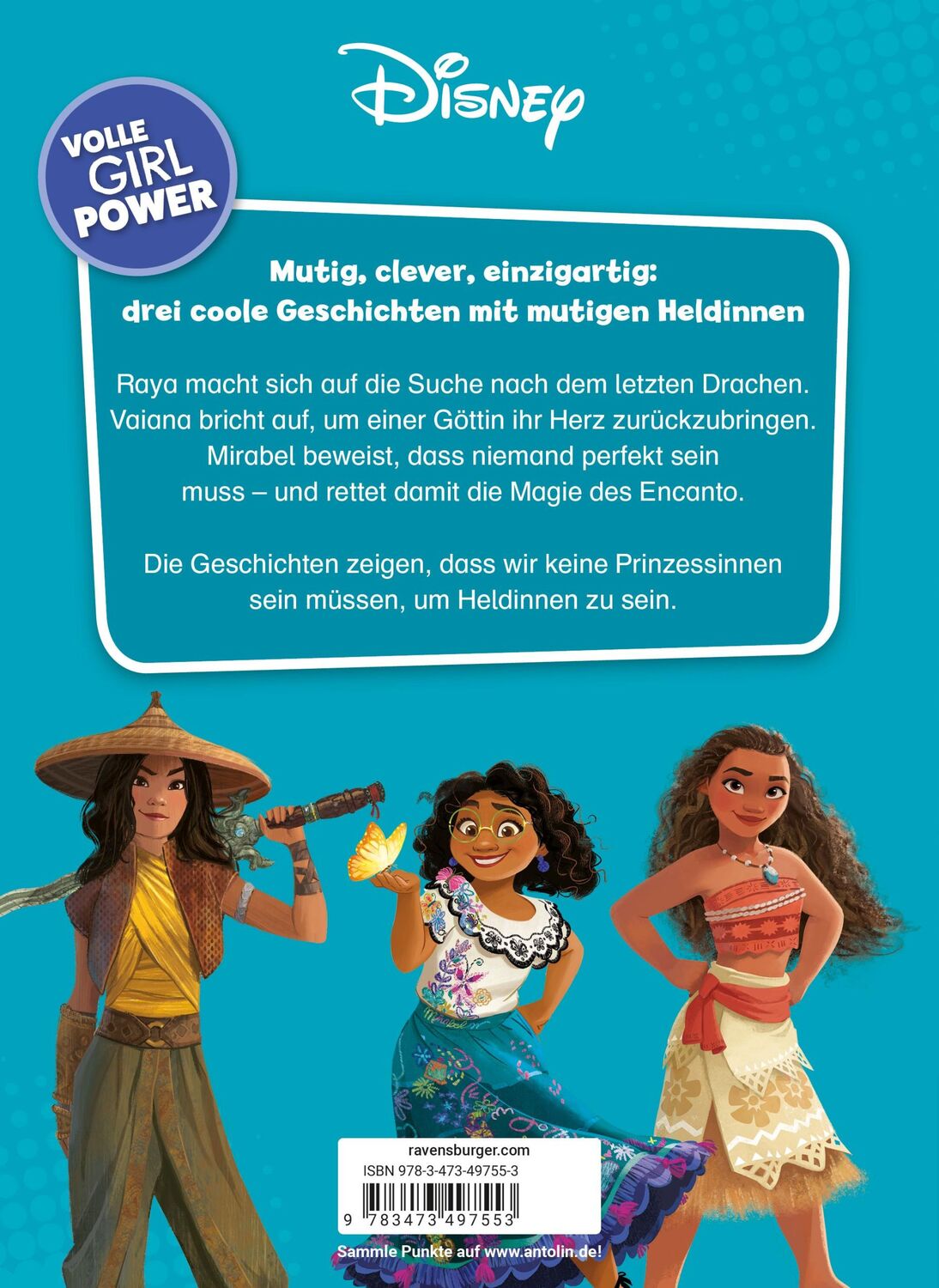 Rückseite: 9783473497553 | Disney: Starke Heldinnen - Erstleseabenteuer | Annette Neubauer | Buch