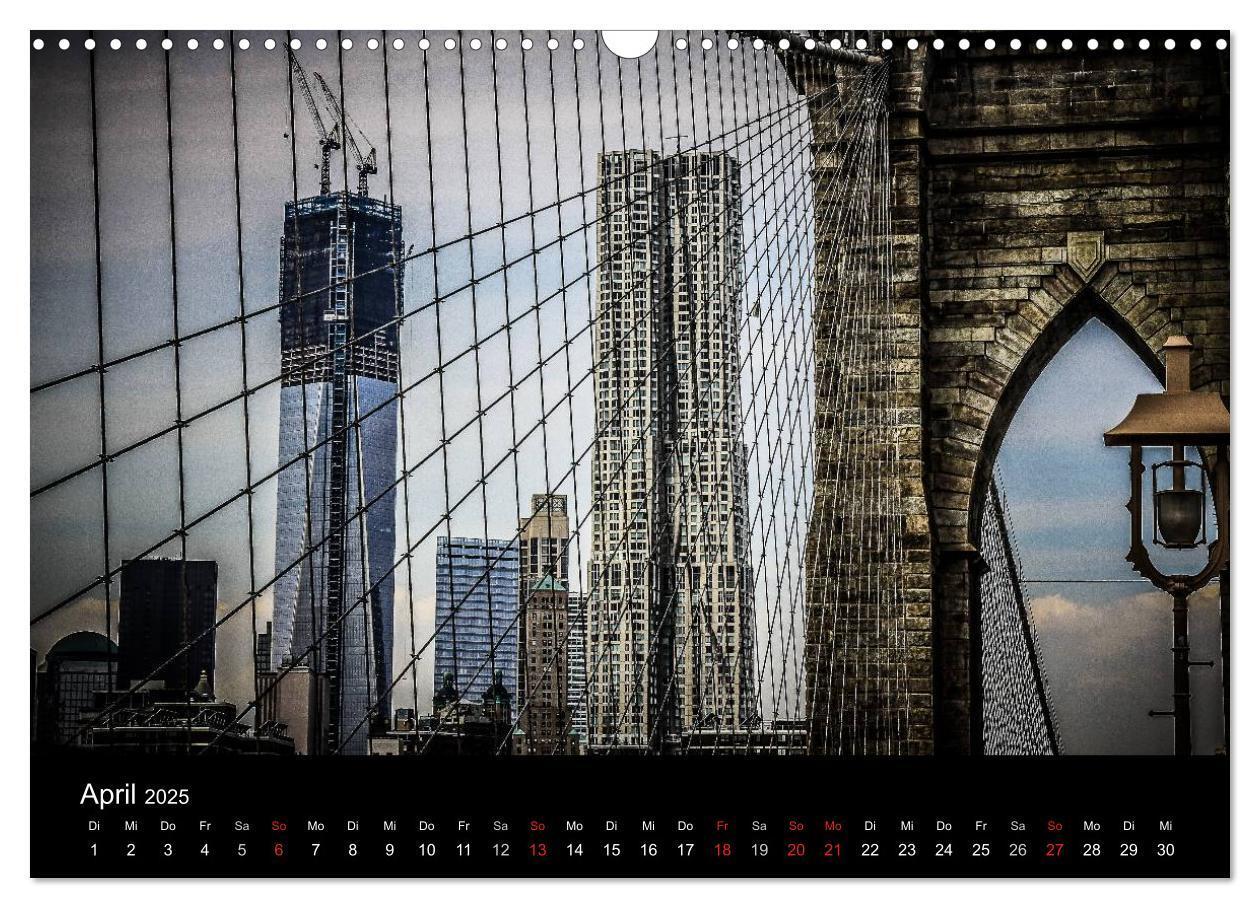 Bild: 9783435795727 | Brooklyn Bridge - New York City (Wandkalender 2025 DIN A3 quer),...