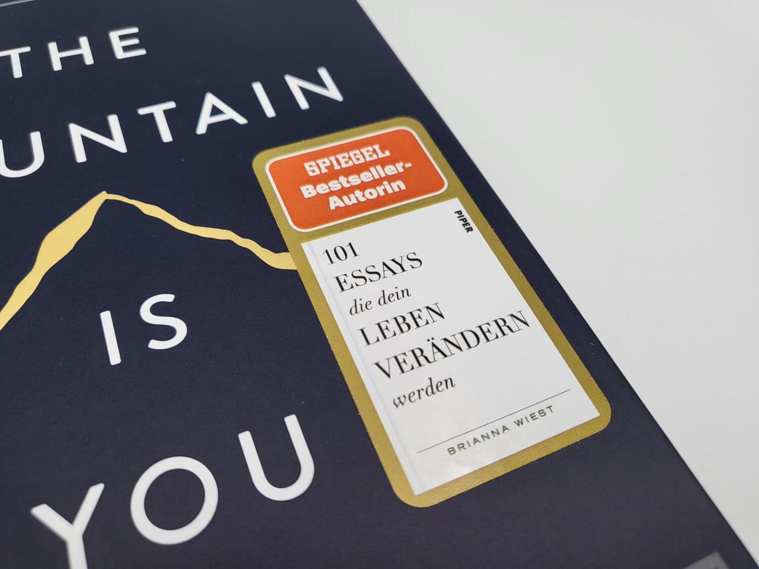 Bild: 9783492071604 | The Mountain Is You | Brianna Wiest | Buch | 214 S. | Deutsch | 2022