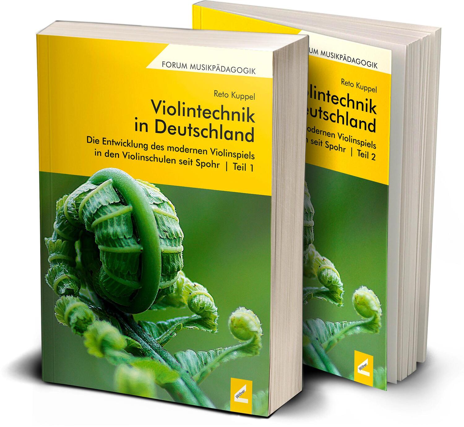 Cover: 9783957862655 | Violintechnik in Deutschland. 2 Bände | Reto Kuppel | Taschenbuch