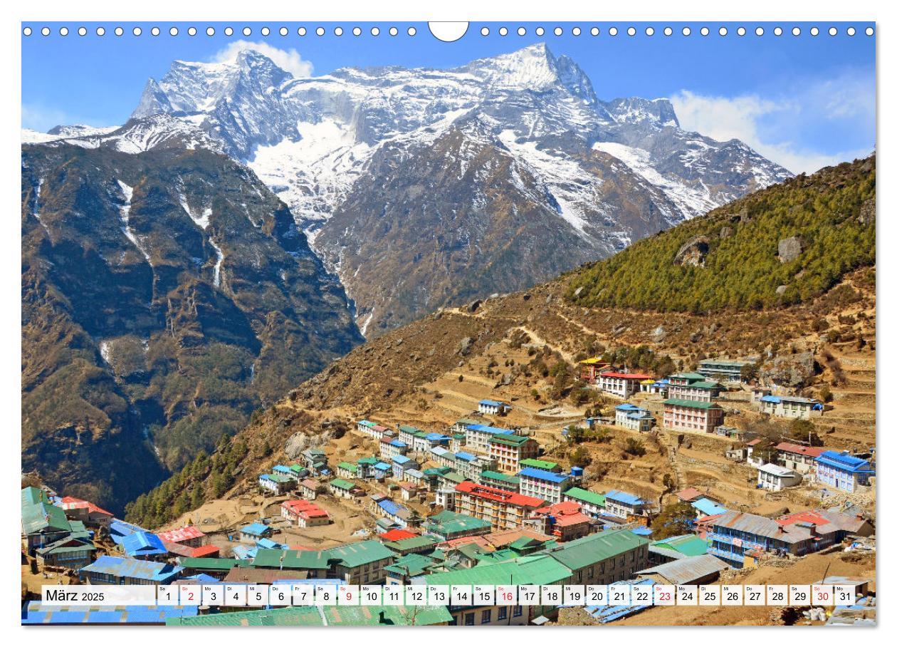 Bild: 9783435146901 | Traumtrekking in NEPAL (Wandkalender 2025 DIN A3 quer), CALVENDO...