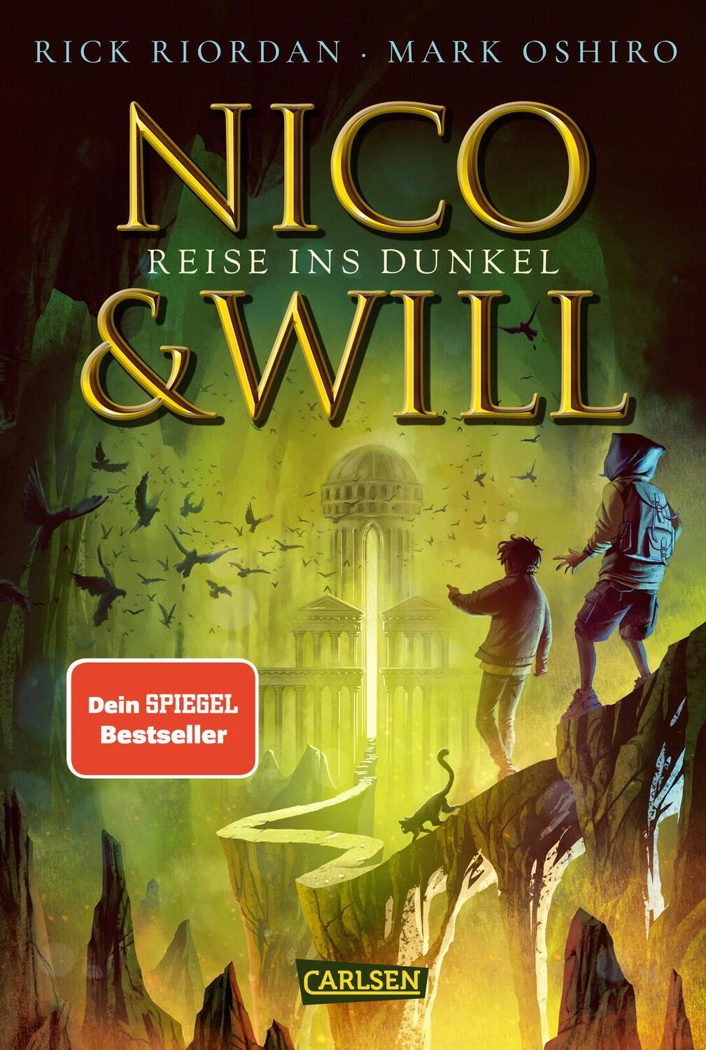 Cover: 9783551585264 | Nico und Will - Reise ins Dunkel | Rick Riordan (u. a.) | Buch | 2023