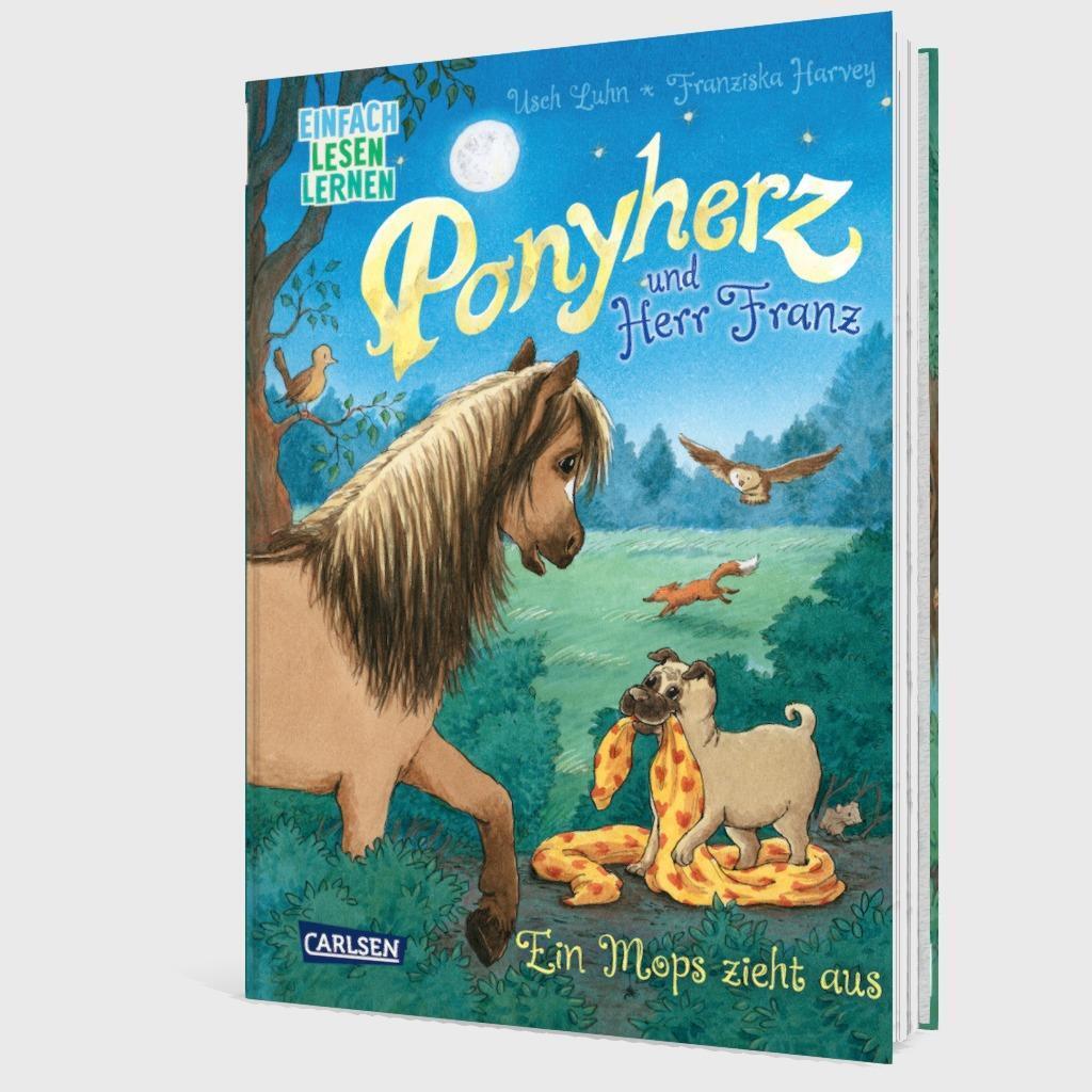 Bild: 9783551690845 | Ponyherz und Herr Franz: Ein Mops zieht aus | Usch Luhn | Buch | 64 S.