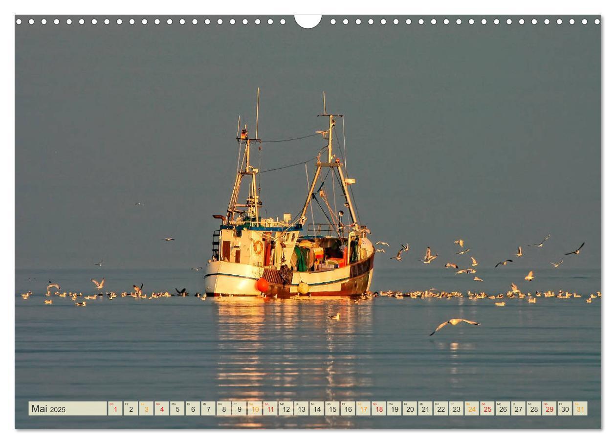 Bild: 9783435383597 | Maritime Augenblicke - Fischkutter (Wandkalender 2025 DIN A3 quer),...