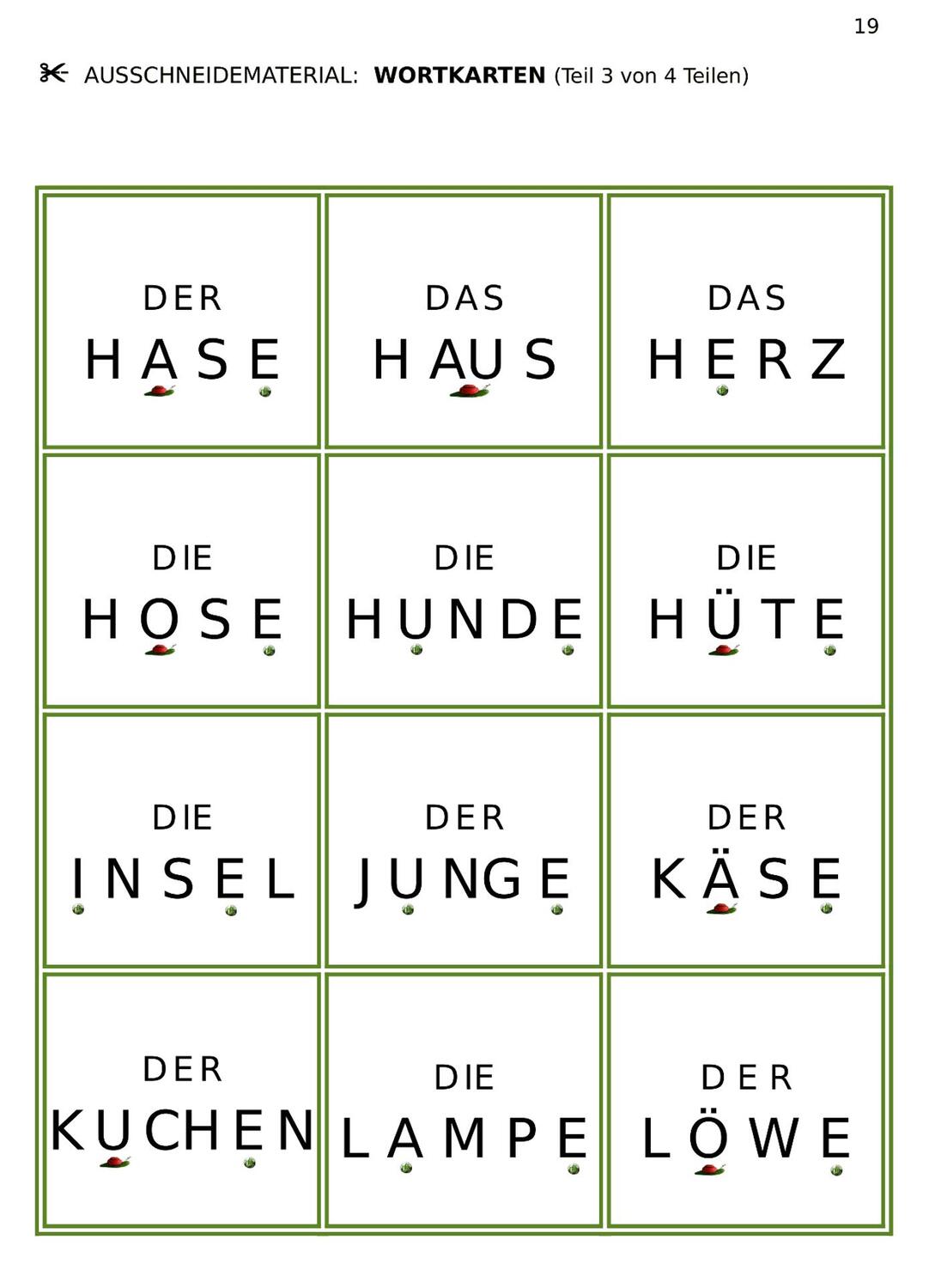 Bild: 9783942122207 | DEUTSCH: ERSTE WÖRTER LEGEN UND LESEN | Günther Thomé (u. a.) | Buch