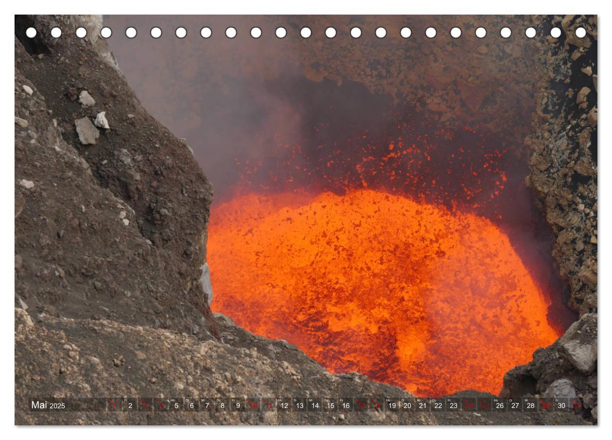 Bild: 9783435435296 | Vulkane - Magma, Lava, Eruptionen (Tischkalender 2025 DIN A5 quer),...