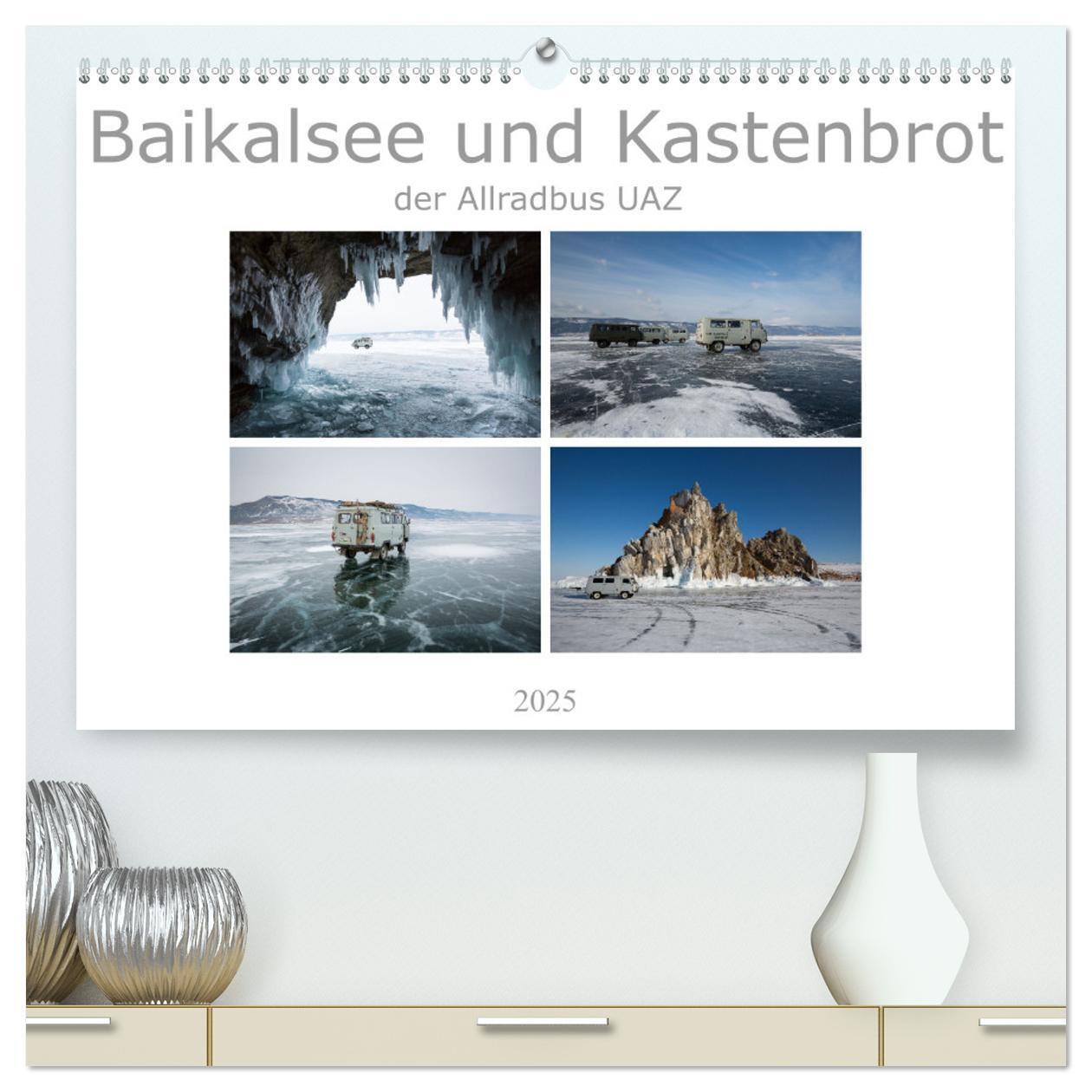 Cover: 9783435083145 | Baikalsee und Kastenbrot (hochwertiger Premium Wandkalender 2025...