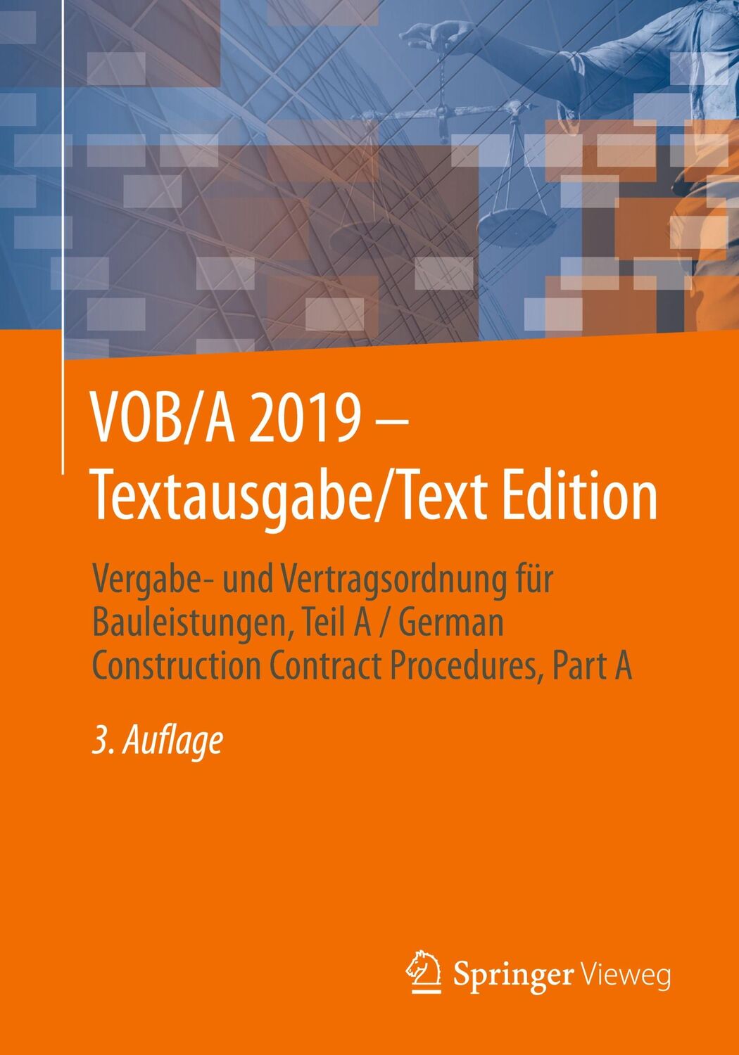 Cover: 9783658296216 | VOB/A 2019 - Textausgabe/Text Edition | GmbH | Taschenbuch | Paperback