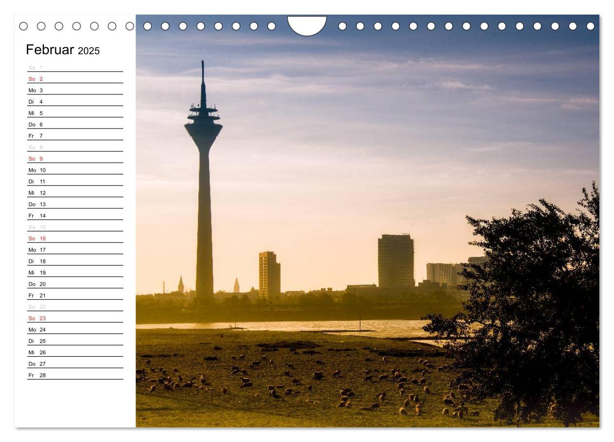 Bild: 9783435536023 | Düsseldorf - Impressionen (Wandkalender 2025 DIN A4 quer), CALVENDO...