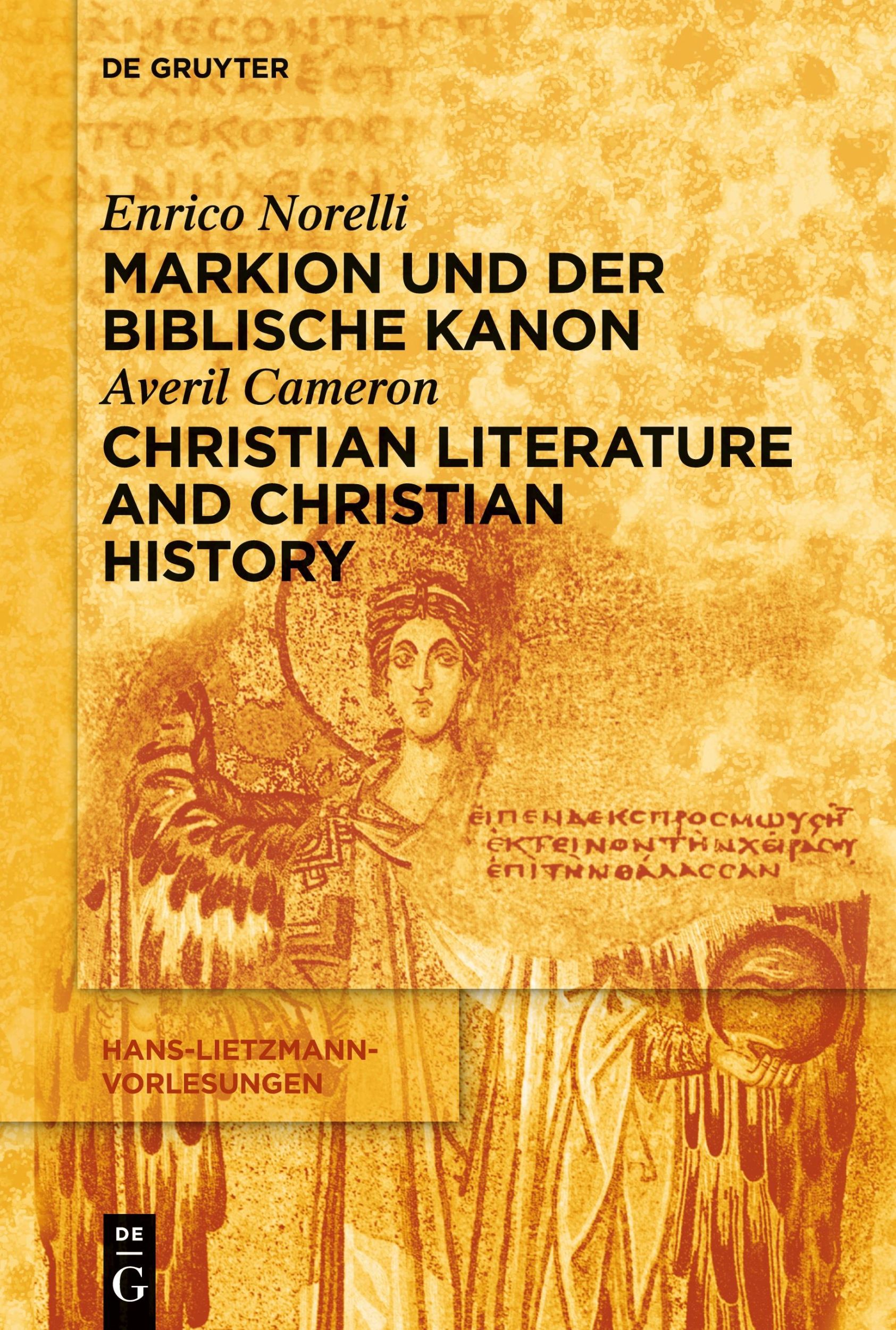 Cover: 9783110374056 | Markion und der biblische Kanon / Christian Literature and...