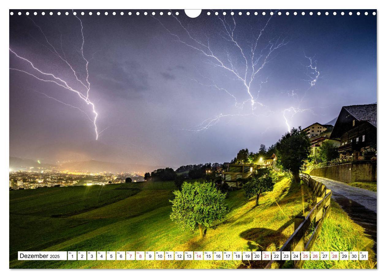 Bild: 9783435112654 | Gewitter in den Alpen (Wandkalender 2025 DIN A3 quer), CALVENDO...