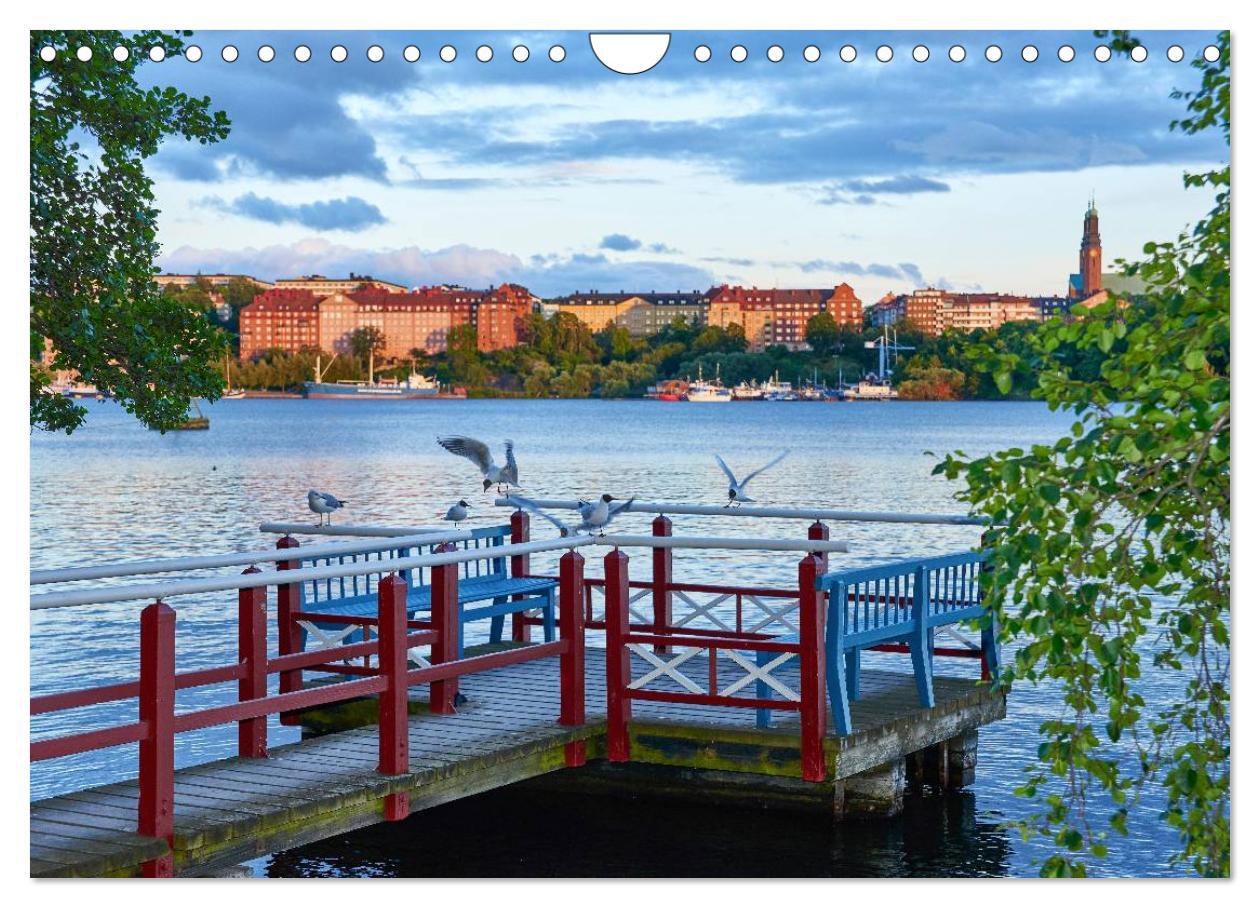 Bild: 9783435501441 | Stockholm an Mittsommer (Wandkalender 2025 DIN A4 quer), CALVENDO...