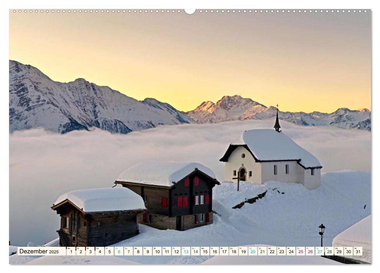 Bild: 9783457174784 | Hotspots im Wallis - Schweiz (Wandkalender 2025 DIN A2 quer),...