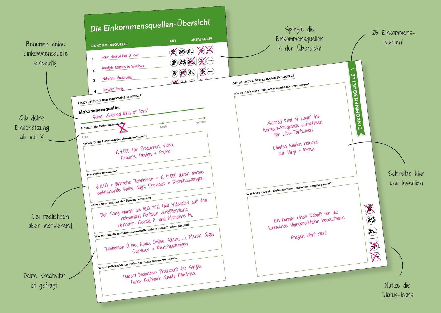 Bild: 9783950487275 | 25 Einkommen - Finanztipps für Musiker | Emanuel Treu | Broschüre