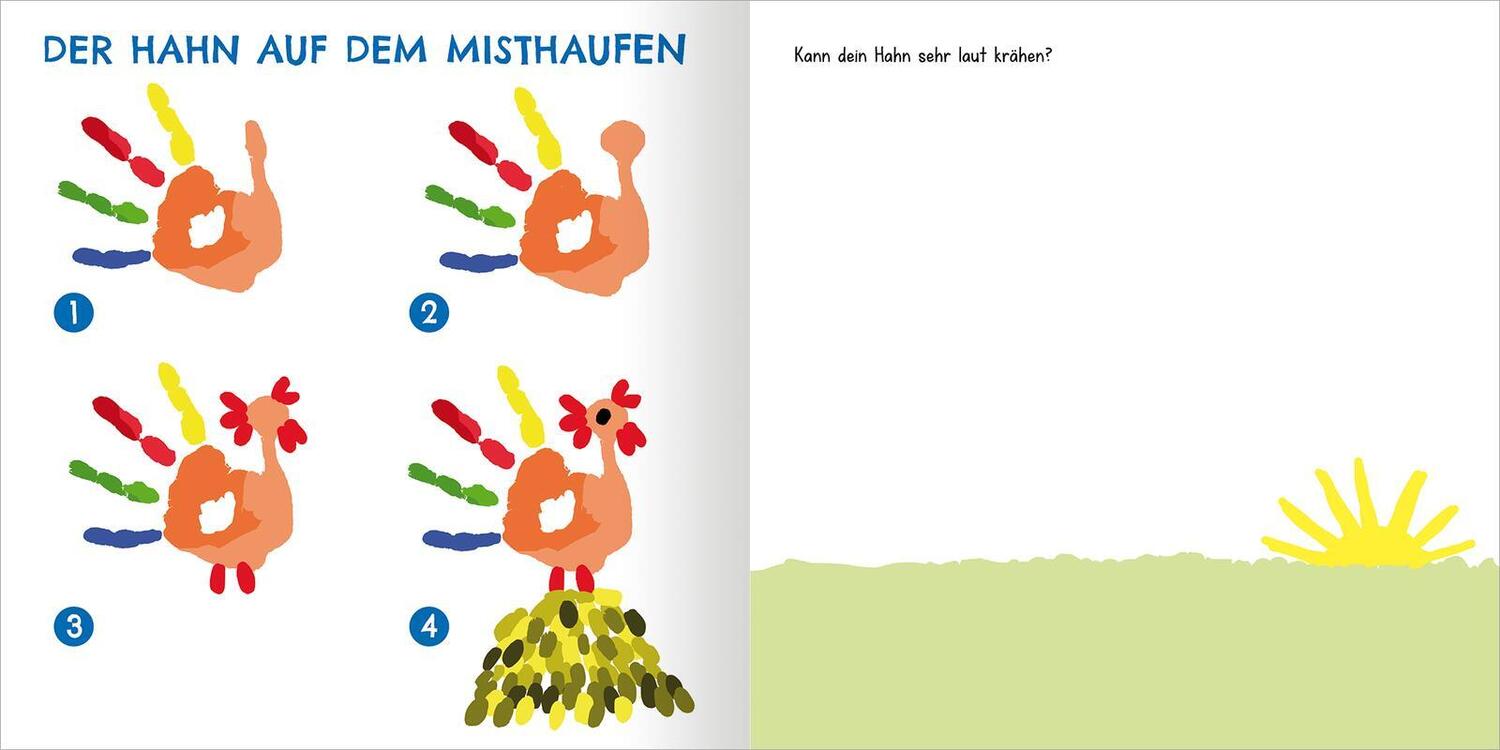 Bild: 9783845849140 | Mein allererstes Fingermalbuch - Lustige Tiere | Taschenbuch | 64 S.