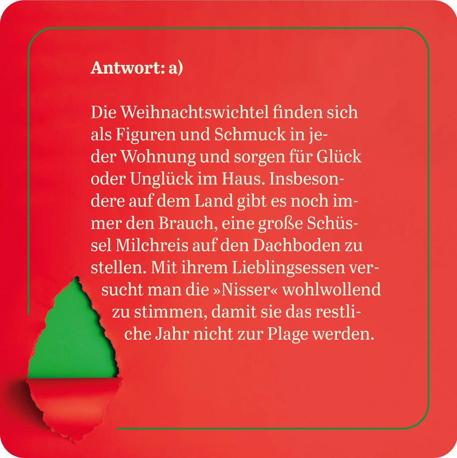 Bild: 9783747205556 | Das Weihnachts-Quiz | Box mit 66 Spielkarten und Anleitung | Büttner