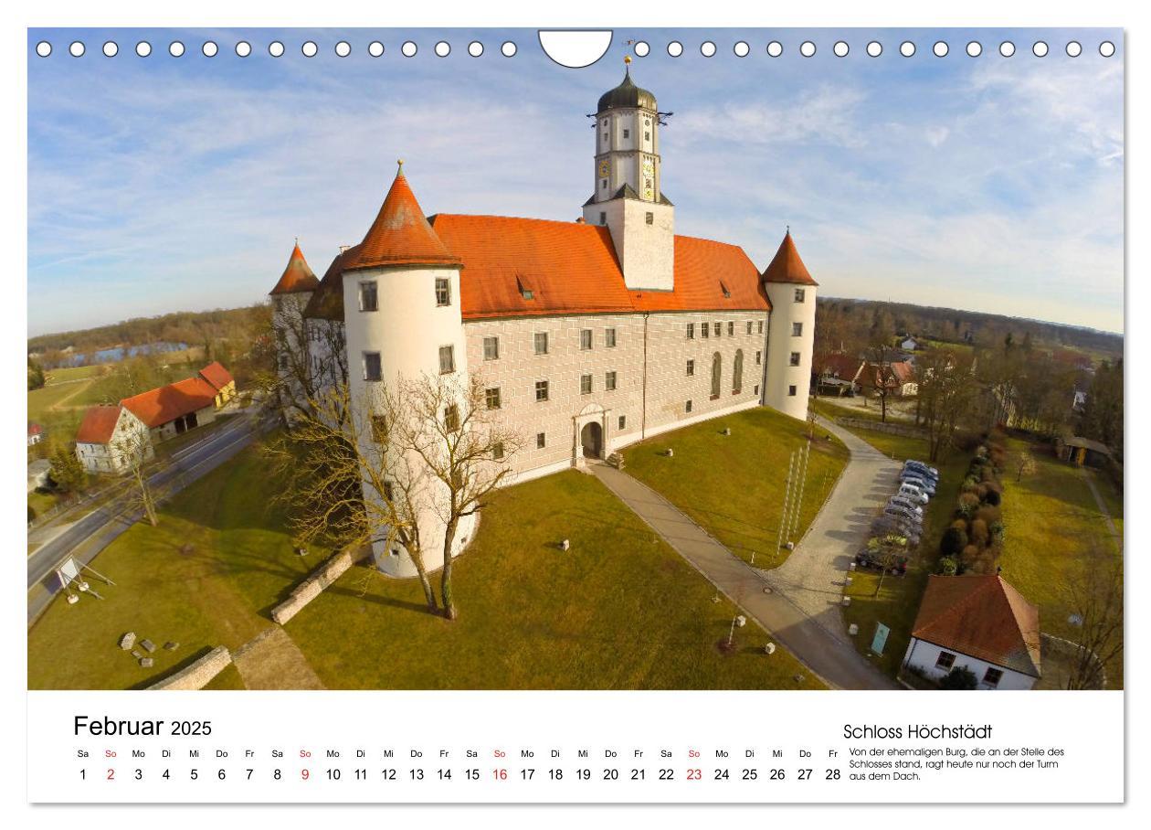 Bild: 9783435504787 | Deutschlands Burgen - Der Süden von oben (Wandkalender 2025 DIN A4...