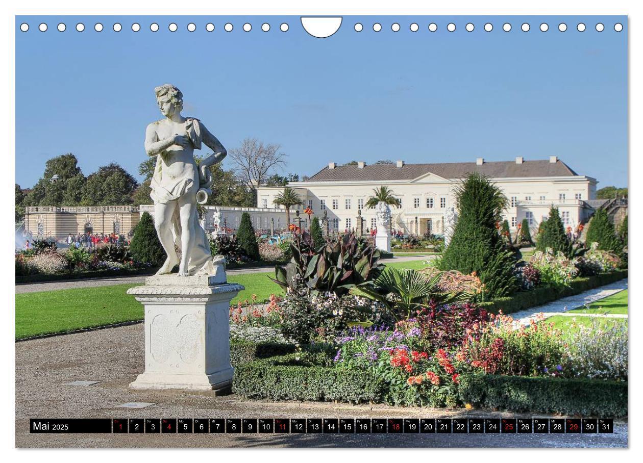 Bild: 9783435640386 | Die Gärten in Herrenhausen (Wandkalender 2025 DIN A4 quer),...