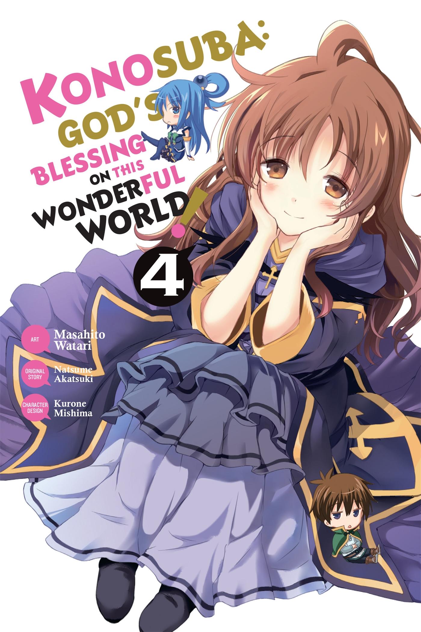 Cover: 9780316559546 | Konosuba: God's Blessing on This Wonderful World!, Vol. 4 (Manga)