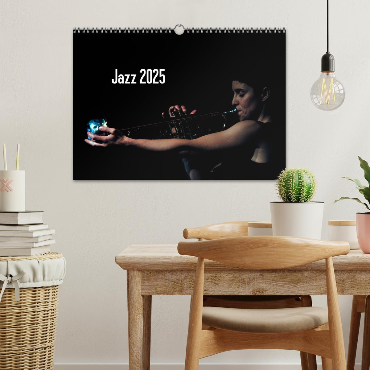 Bild: 9783435415953 | Jazz 2025 (Wandkalender 2025 DIN A3 quer), CALVENDO Monatskalender