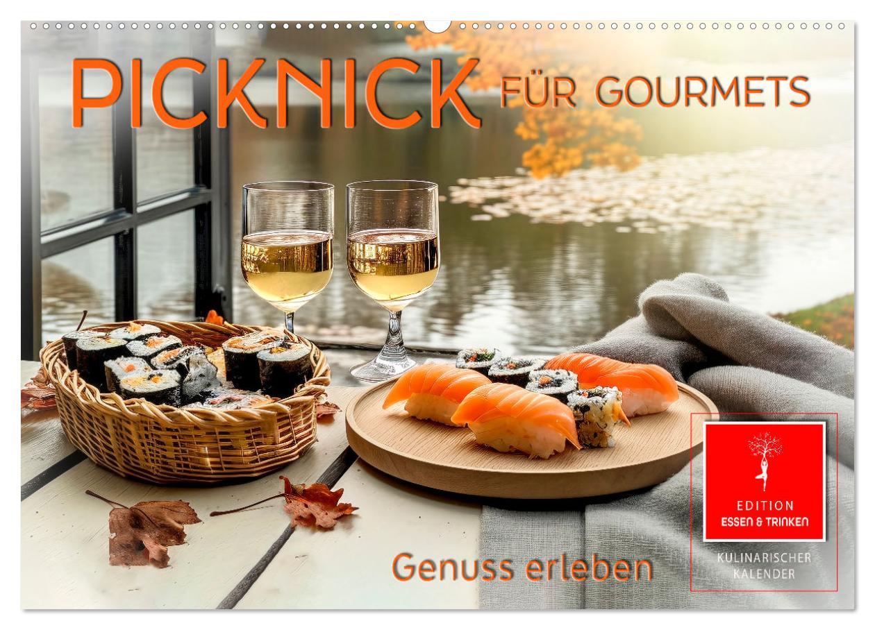 Cover: 9783383768835 | Picknick für Gourmets - Genuss erleben (Wandkalender 2025 DIN A2...