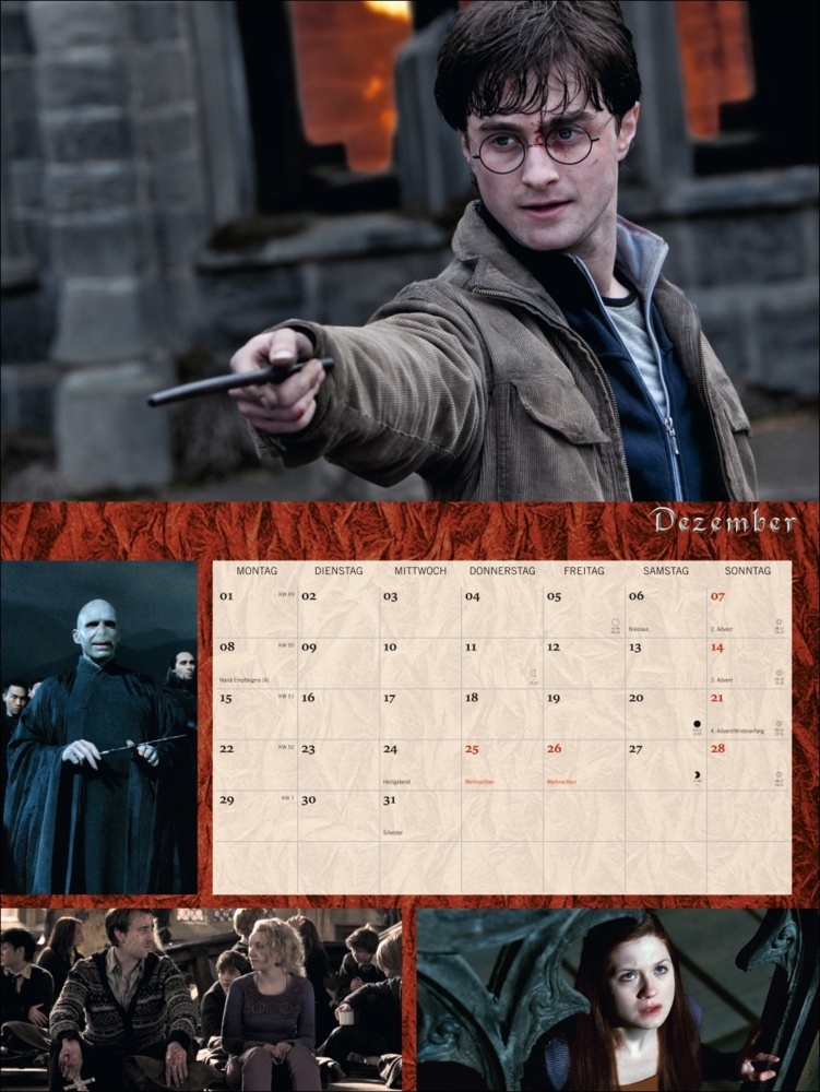 Bild: 9783756404995 | Harry Potter Broschur XL Kalender 2025 | Kalender | 28 S. | Deutsch