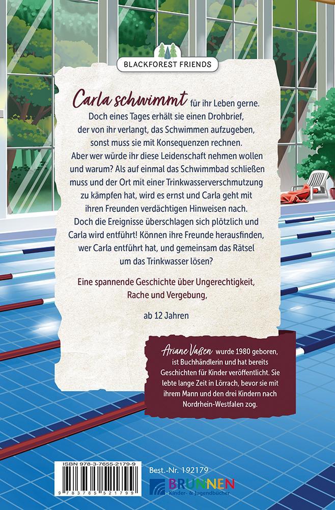 Rückseite: 9783765521799 | Carla: Skandal im Schwimmbad | Ariane Vaßen | Taschenbuch | 192 S.