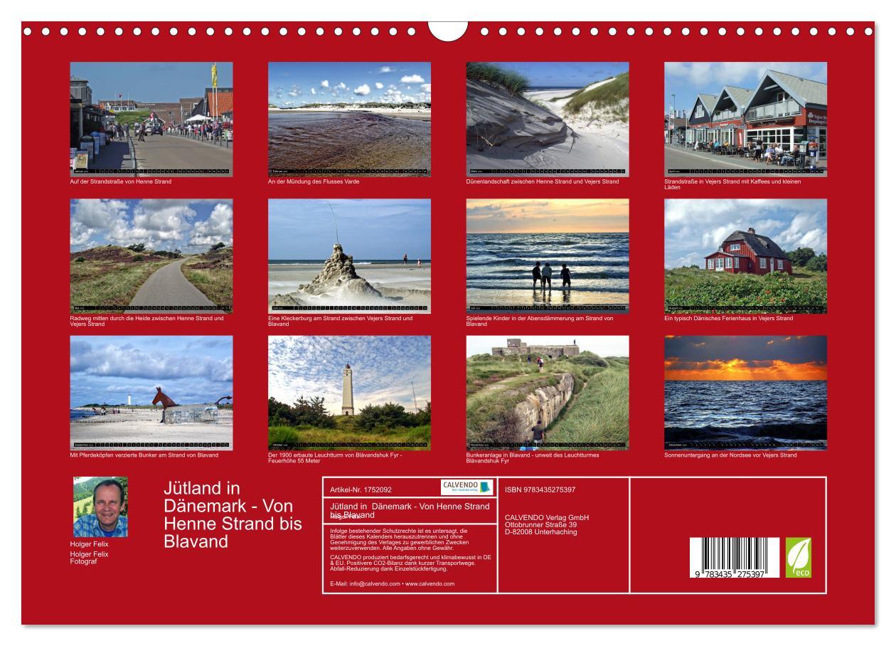 Bild: 9783435275397 | Jütland in Dänemark - Von Henne Strand bis Blavand (Wandkalender...