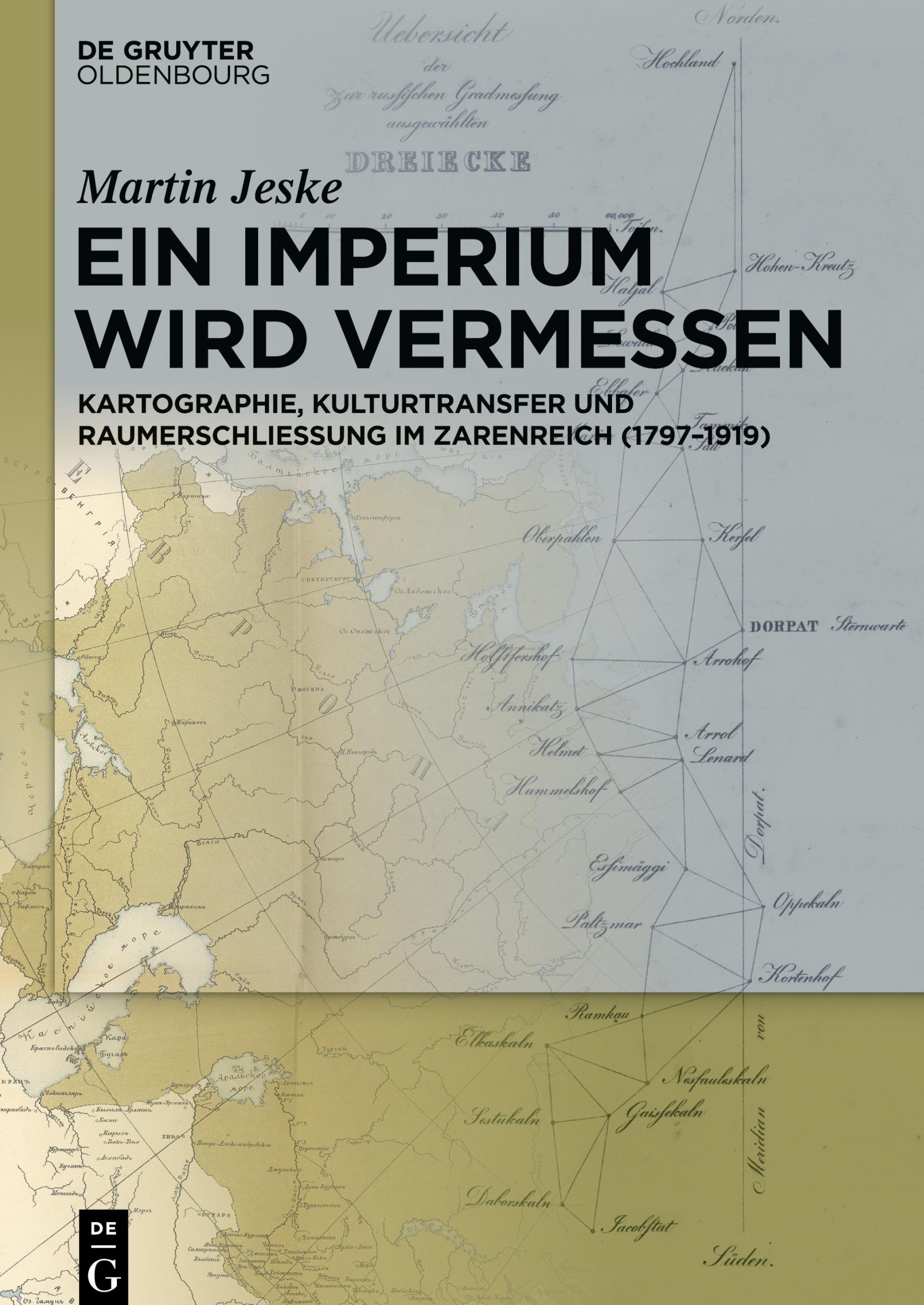 Cover: 9783110736977 | Ein Imperium wird vermessen | Martin Jeske | Buch | XVI | Deutsch