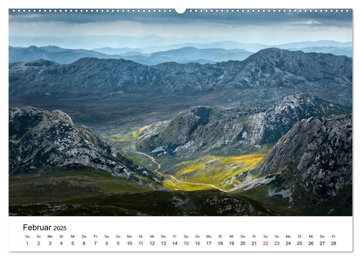 Bild: 9783435396276 | Montenegro - Land der schwarzen Berge (Wandkalender 2025 DIN A2...